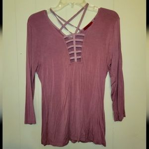 Buckle BKE 3/4 Sleeve Top